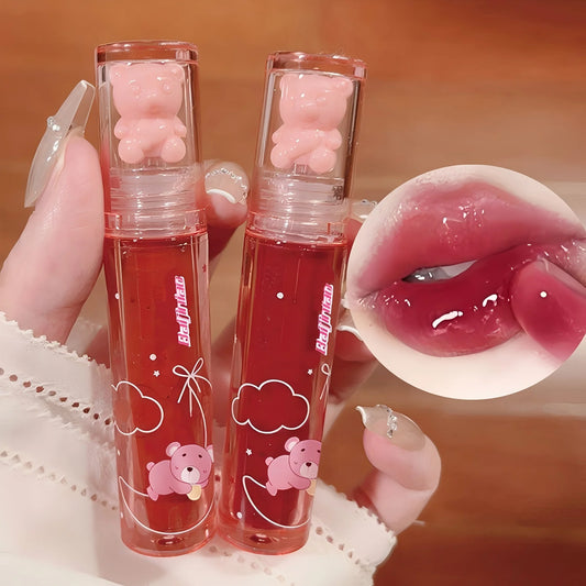 Long-Lasting Jelly Lip Gloss – Moisturizing High Shine